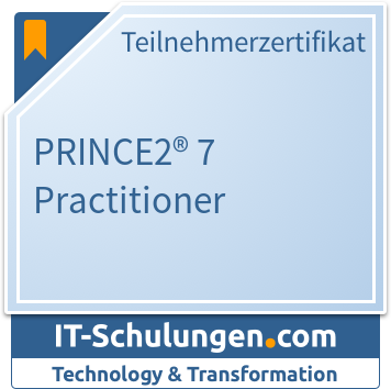 IT-Schulungen Badge: PRINCE2® 7 Practitioner