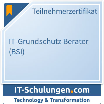 IT-Schulungen Badge: IT-Grundschutz Berater (BSI)