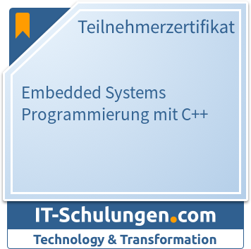 IT-Schulungen Badge: Embedded Systems Programmierung mit C++