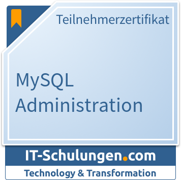 IT-Schulungen Badge: MySQL Administration