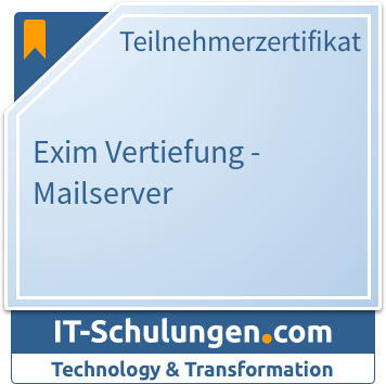 IT-Schulungen Badge: Exim Vertiefung - Mailserver