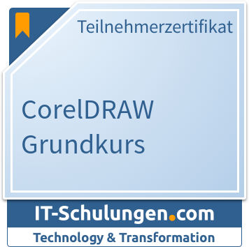 IT-Schulungen Badge: CorelDRAW Grundkurs