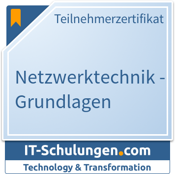 IT-Schulungen Badge: Netzwerktechnik - Grundlagen