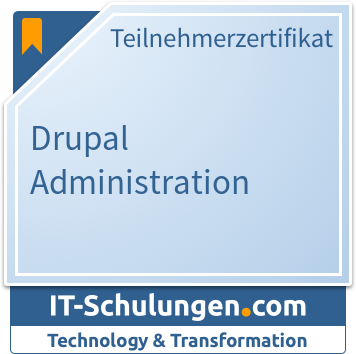 IT-Schulungen Badge: Drupal Administration