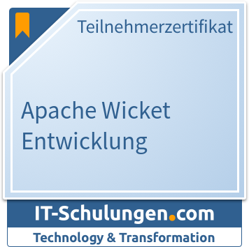 IT-Schulungen Badge: Apache Wicket Entwicklung