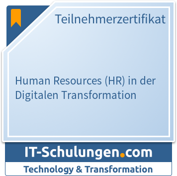 IT-Schulungen Badge: Human Resources (HR) in der Digitalen Transformation
