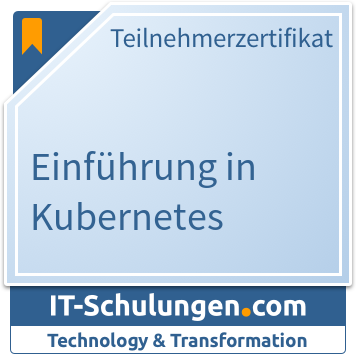 IT-Schulungen Badge: Einführung in Kubernetes