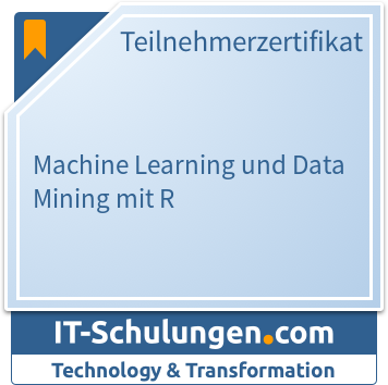 IT-Schulungen Badge: Machine Learning und Data Mining mit R