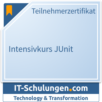 IT-Schulungen Badge: Intensivkurs JUnit