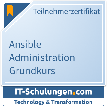 IT-Schulungen Badge: Ansible Administration Grundkurs