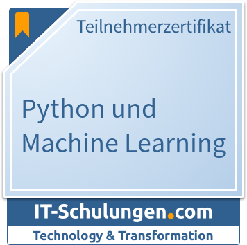 IT-Schulungen Badge: Machine Learning mit Python und Scikit-learn