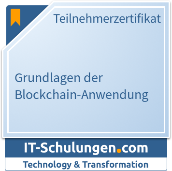 IT-Schulungen Badge: Grundlagen von öffentlichen Blockchain-Anwendungen