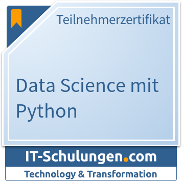 IT-Schulungen Badge: Data Science mit Python