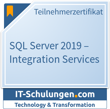 IT-Schulungen Badge: SQL Server 2019 – Integration Services