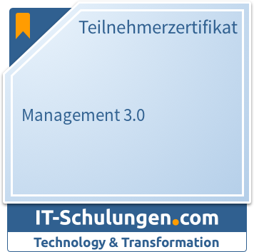 IT-Schulungen Badge: Management 3.0