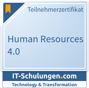 IT-Schulungen Badge: Human Resources 4.0