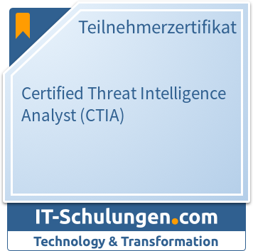 IT-Schulungen Badge: Certified Threat Intelligence Analyst (CTIA)