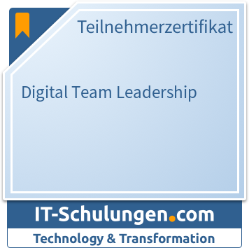 IT-Schulungen Badge: Digital Team Leadership