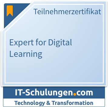 IT-Schulungen Badge: Expert for Digital Learning