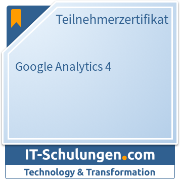 IT-Schulungen Badge: Google Analytics 4