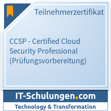 IT-Schulungen Badge: ISC2 CCSP - Certified Cloud Security Professional