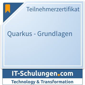 IT-Schulungen Badge: Quarkus - Grundlagen